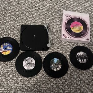 Custom Vinyl Coasters Set